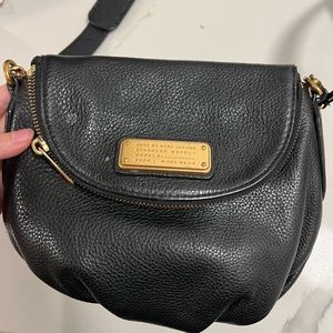 Marc by Marc Jacobs Black Leather Crossbody Bag